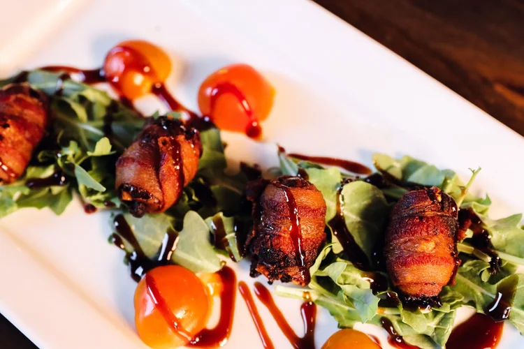 Bacon Wrapped Dates