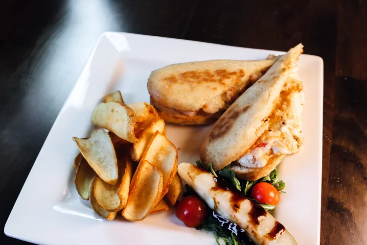 Shrimp & Mozzarella Melt