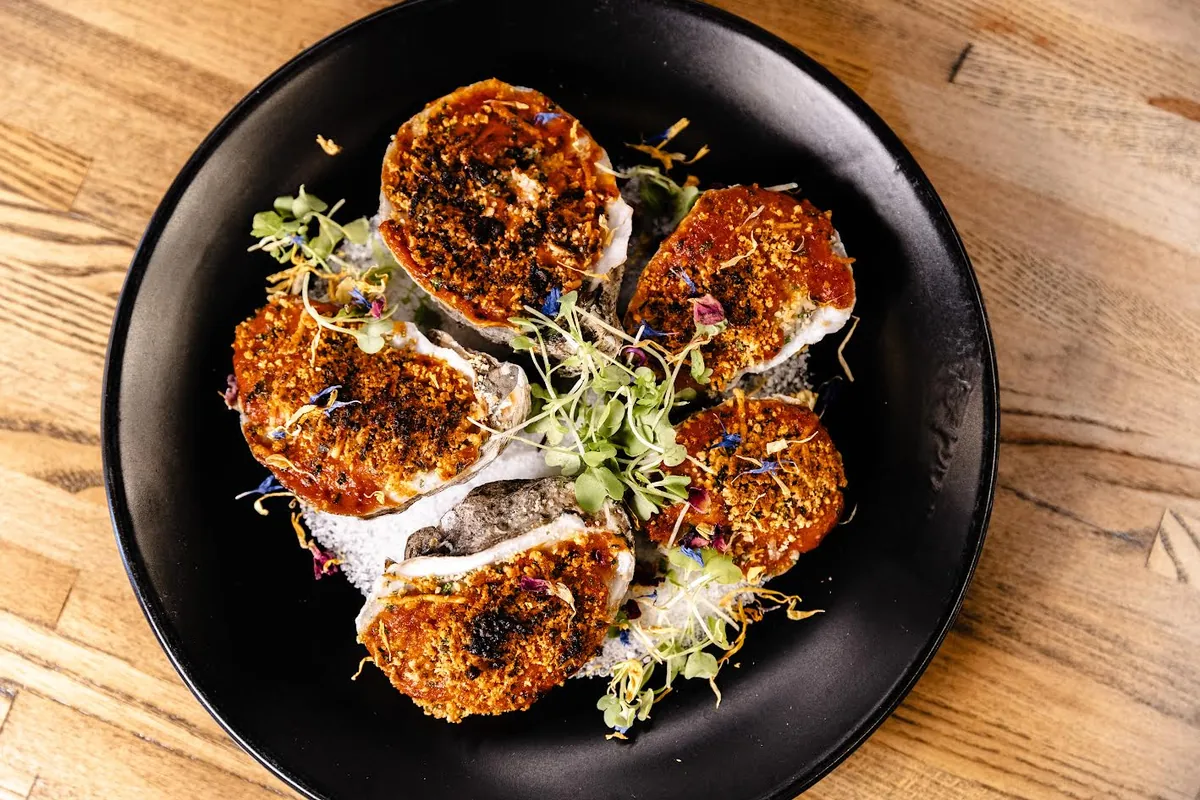 Broiled Cajun Oysters