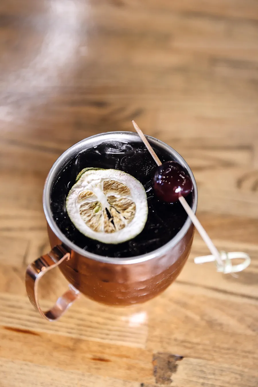 Cherry Almond Mule
